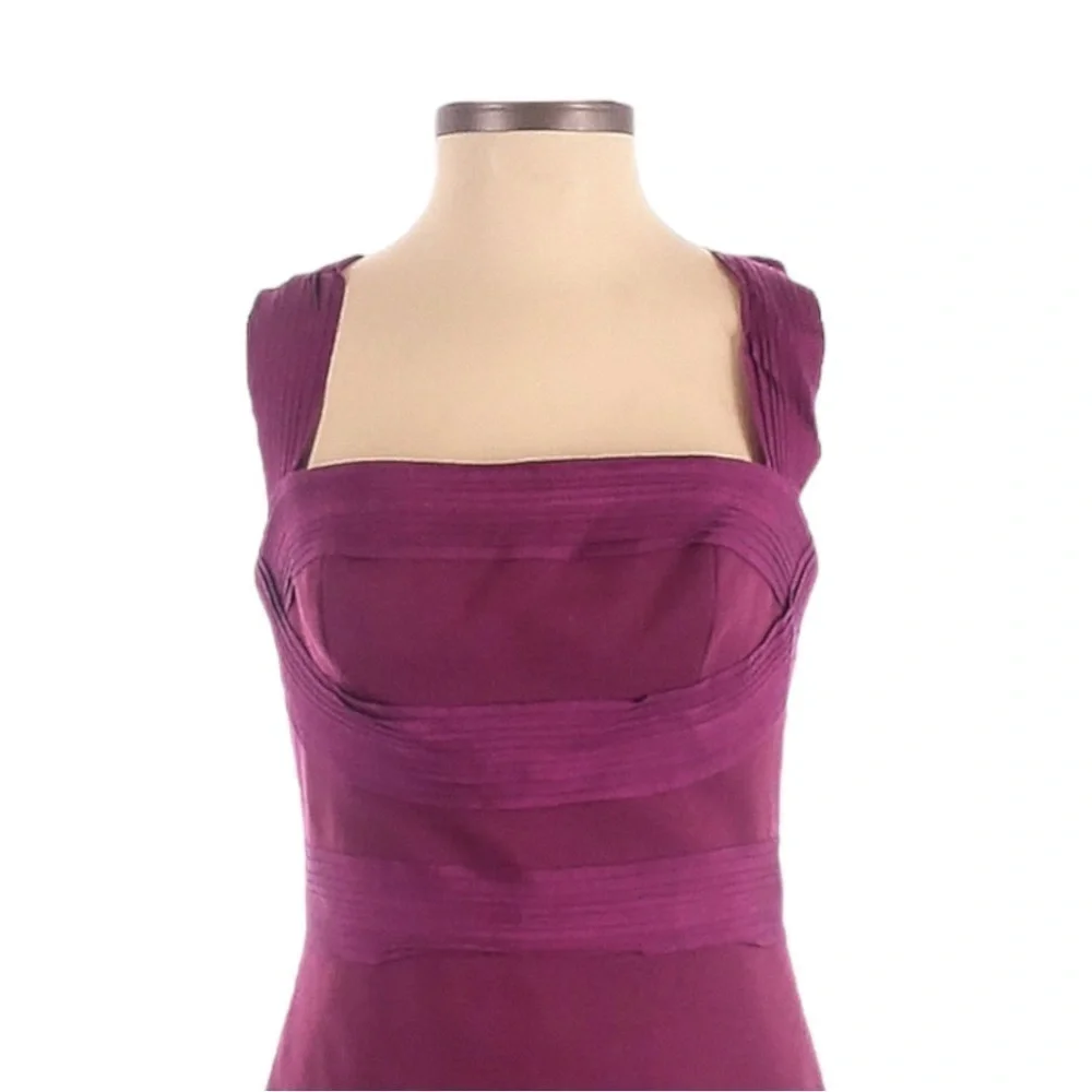 Robert Rodriguez Raspberry Pink Bandage Pleated Bodycon Sheath Dress 2 Cocktail
